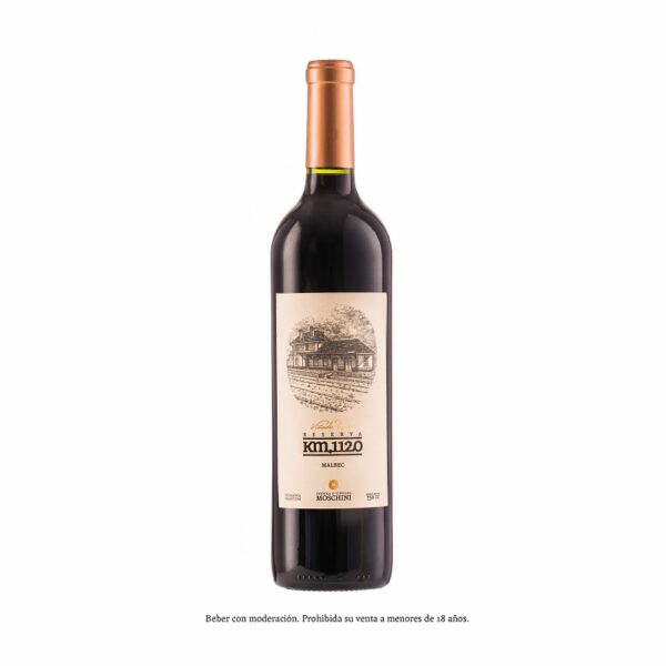 Kilómetro 1120 Malbec Reserva Caja x 6