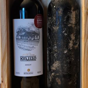 Vino cava submarina Km. 1120 Merlot cosecha 2022